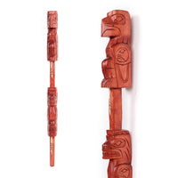 Eagle and Bear - Two Figure Talking Stick
