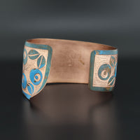 Blueberries - Copper Bracelet