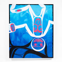 Breathe - Acrylic on Wood Panel