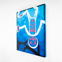 Breathe - Acrylic on Wood Panel