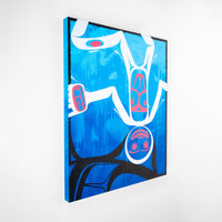 Breathe - Acrylic on Wood Panel