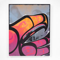 Fall RisingAcrylic on Wood Panel