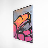 Fall RisingAcrylic on Wood Panel