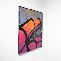Fall RisingAcrylic on Wood Panel