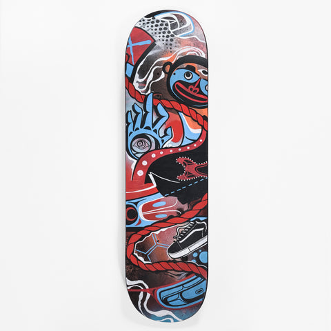 c̓áiqa (Supernatural Dancer) - Maple Skateboard Deck