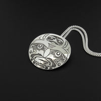 Moon - Silver Pendant