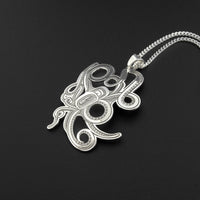 Octopus - Silver Pendant