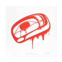 Bleeding Through the Fabric - Limited Edition Print