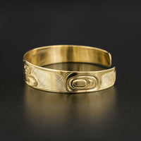 Wolf - 14k Gold Bracelet