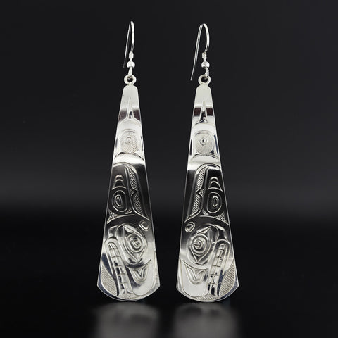 Killerwhale - Silver Earrings