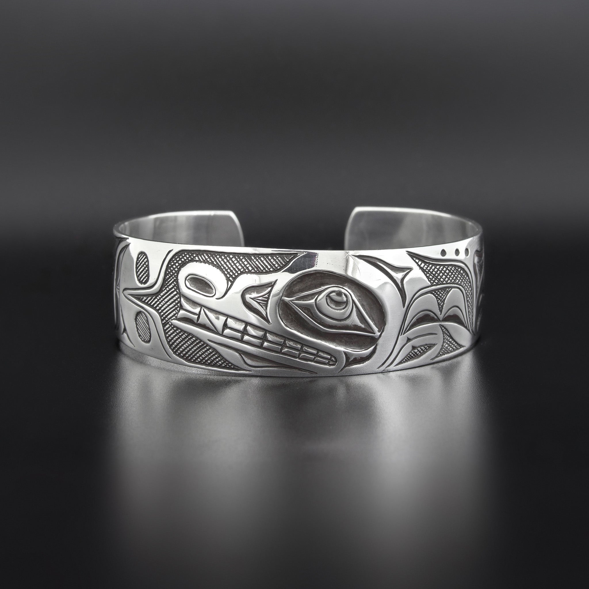 Wolf - Silver Bracelet – Lattimer Gallery