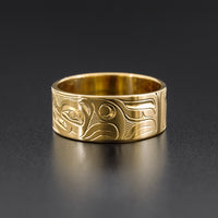 Bear and Cub - 14k Gold Ring