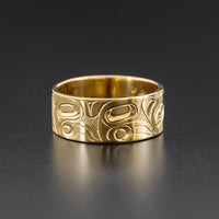Bear and Cub - 14k Gold Ring