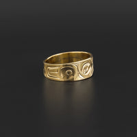 Hummingbird - 14k Gold Ring