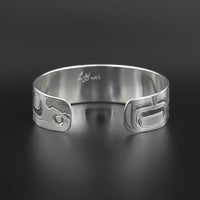Humpback Whales - Silver Bracelet