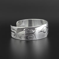 Humpback Whales - Silver Bracelet