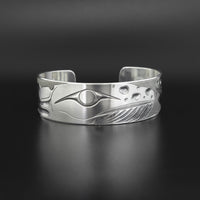 Humpback Whales - Silver Bracelet