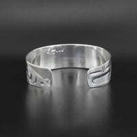 Humpback Whales - Silver Bracelet