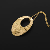 Killerwhale - 14k Gold Pendant