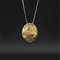Killerwhale - 14k Gold Pendant