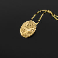 Killerwhale - 14k Gold Pendant