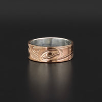 Raven - Shibuichi Silver Ring