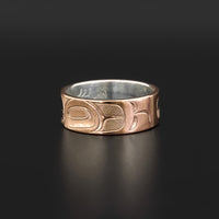Raven - Shibuichi Silver Ring