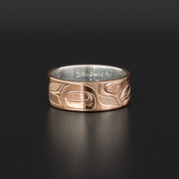 Raven - Shibuichi Silver Ring