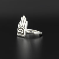 Friendship Hand - Silver Ring