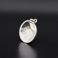 Salmon Egg - Silver Pendant