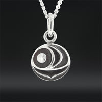 Salmon Egg - Silver Pendant