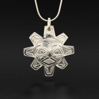Sun - Silver Pendant