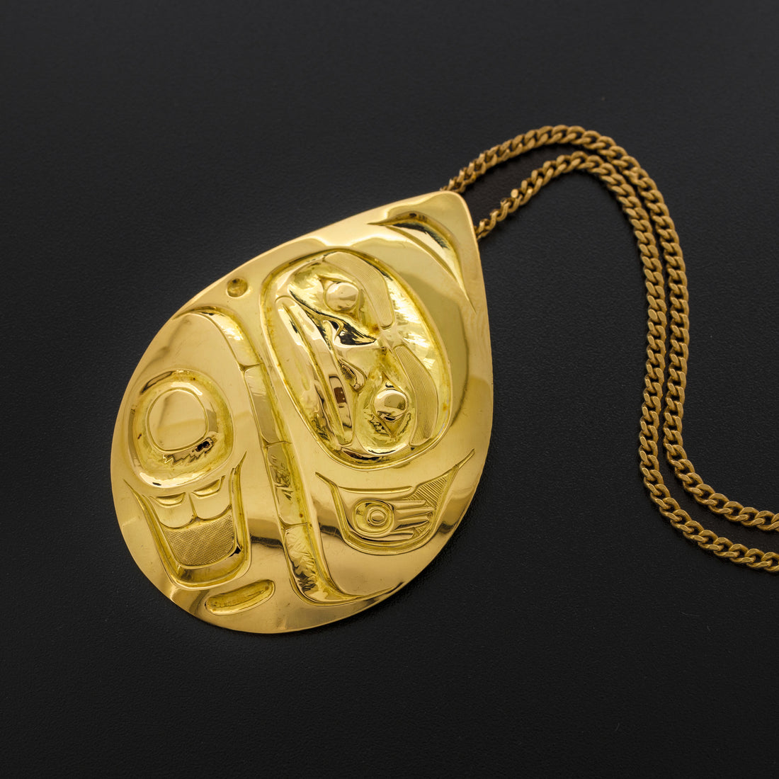 Killerwhale - 18k Gold Pendant