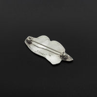 Raven - Silver Brooch
