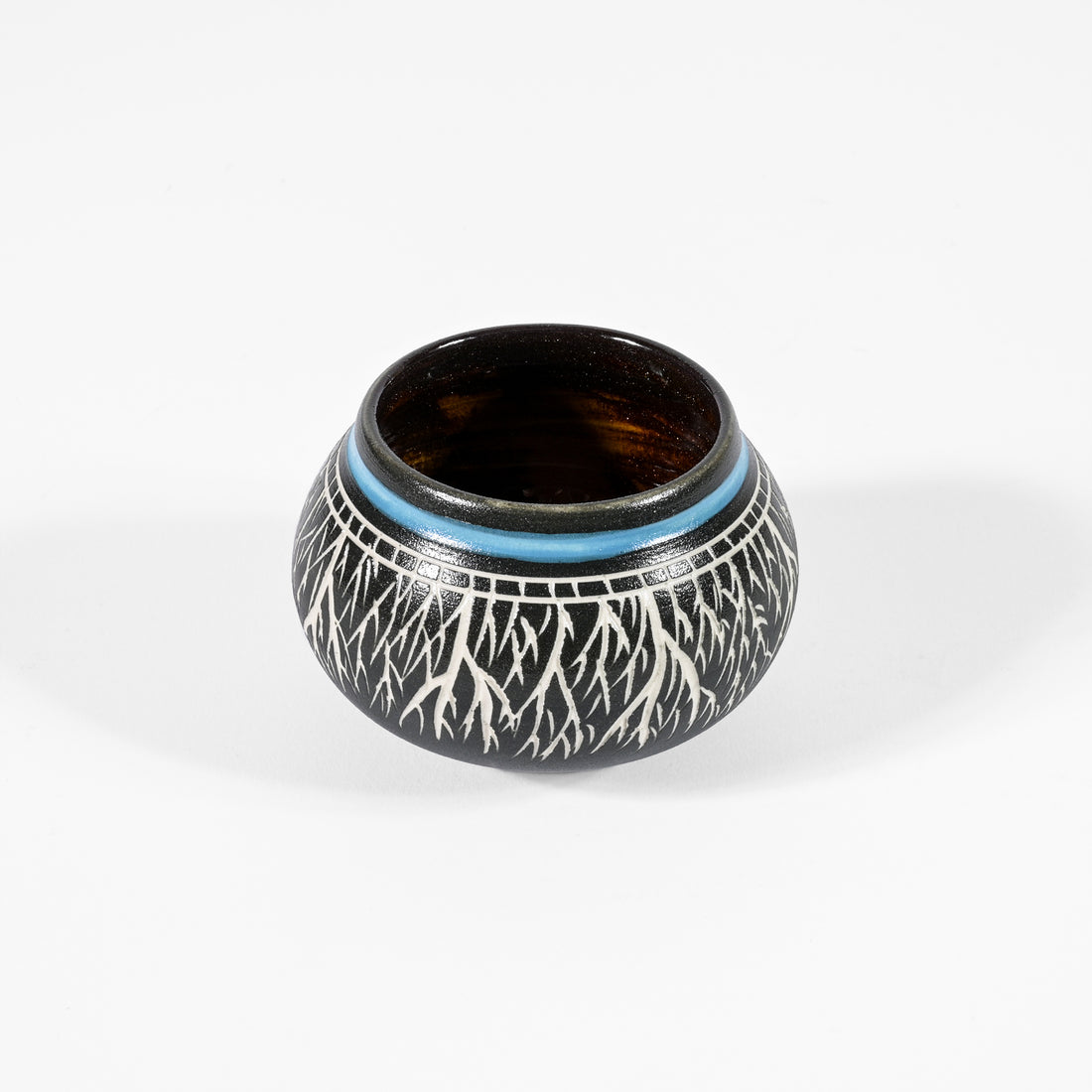 Roots - Hand Carved Ceramic Bowl
