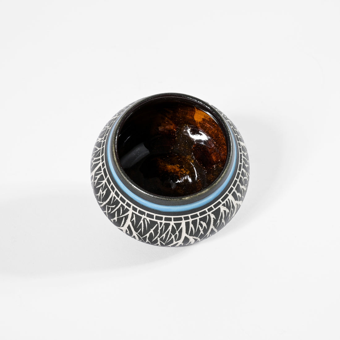 Roots - Hand Carved Ceramic Bowl