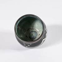 Thunderbird and Mountains - Hand Carved Ceramic Bowl