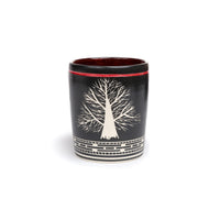 Tree of Life - Hand Carved Ceramic Pottery