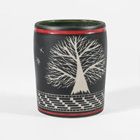 Tree of Life - Hand Carved Ceramic Pottery