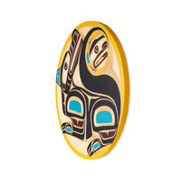 Wolf - Yellow Cedar Panel