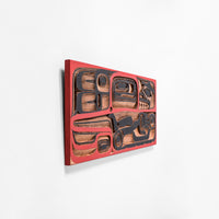 Feast Dish Rendition - Red Cedar Panel