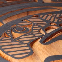 Rendition Nuxalk House Front - Red Cedar Panel