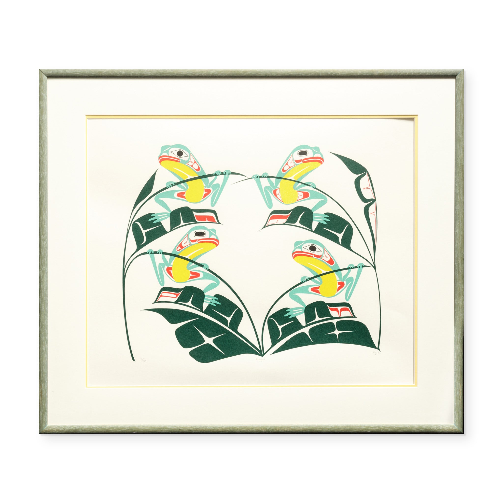 Frogs (1994) - Framed Limited Edition Print – Lattimer Gallery