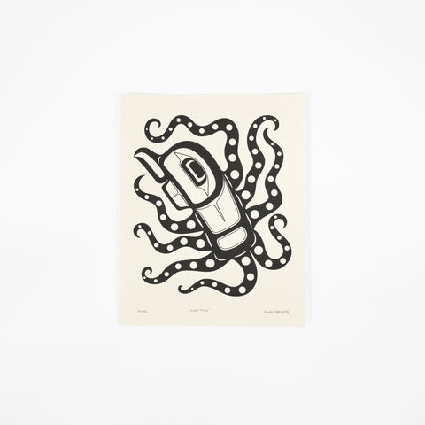 Hats'elda (Octopus)<br>Limited Edition Print