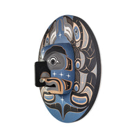 Moon - Red Cedar Mask
