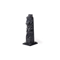 Wolf and Raven - Argillite Pole