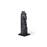 Wolf and Raven - Argillite Pole