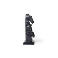 Wolf and Raven - Argillite Pole