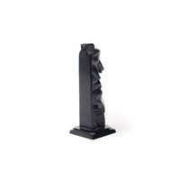 Wolf and Raven - Argillite Pole
