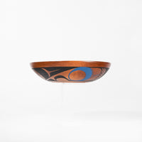 Abstract Design (Blue) - Maple Bowl
